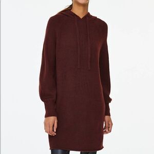 Loft | Loft Outlet Lounge Hooded Sweater Dress | S